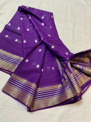 Beautiful Mysore Silk Sarees With Kanchi Border (5)