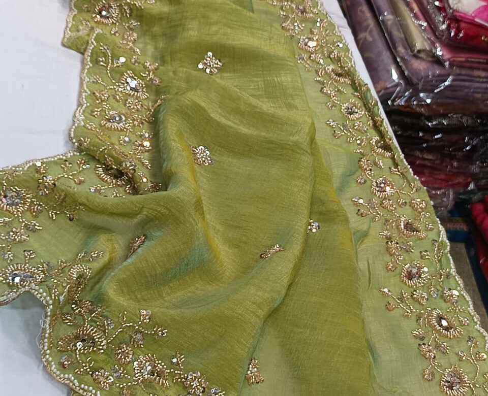 Exclusive Crush Crepe Sarees (3)