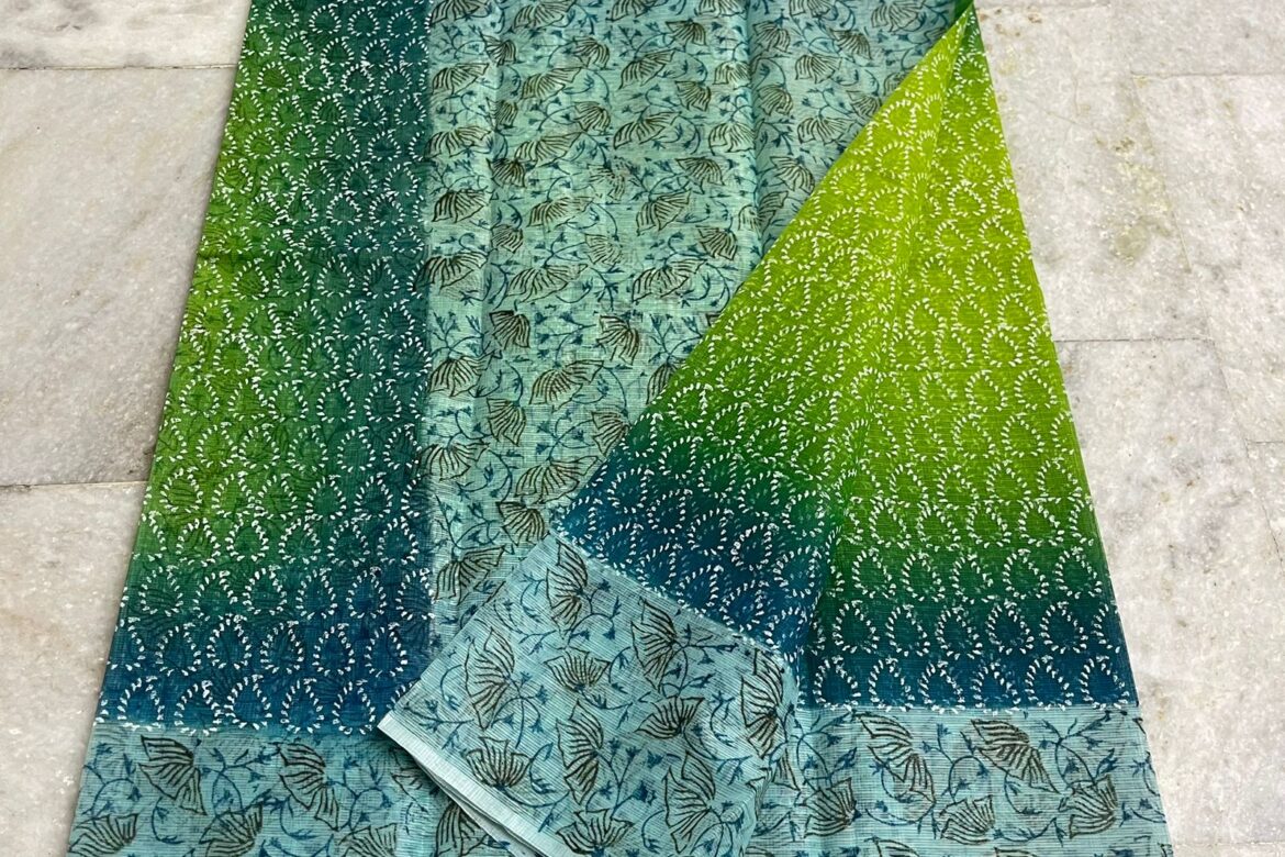 Exclusive Kota Cotton Sarees With Prints (1)