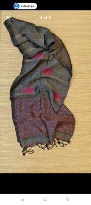 Exclusive Linen Sequence Jamdhani Sarees (2)