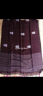 Exclusive Linen Sequence Jamdhani Sarees (5)
