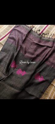 Exclusive Linen Sequence Jamdhani Sarees (8)