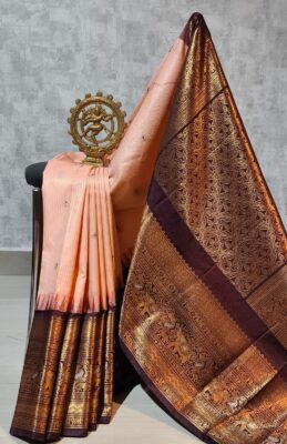 Latest Semi Gadwal Sarees With Blouse (19)