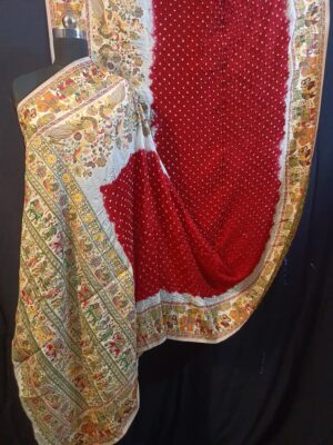 Latest Soft Silk Pashmina Work Sarees (1)