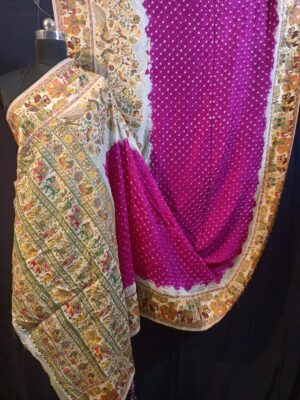 Latest Soft Silk Pashmina Work Sarees (9)