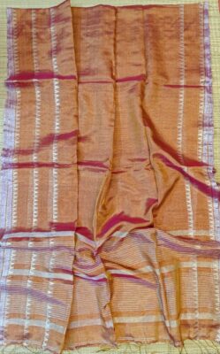 Latest Tissue Temple Border Sarees (10)