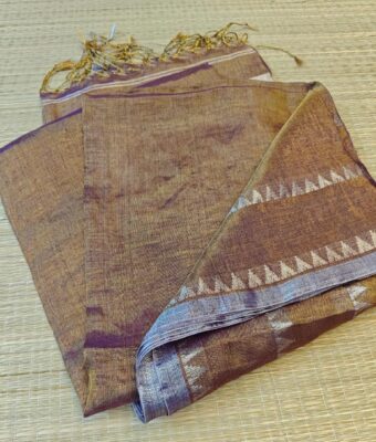 Latest Tissue Temple Border Sarees (16)