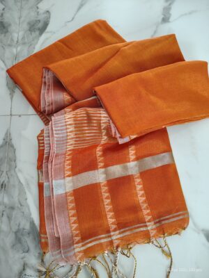 Latest Tissue Temple Border Sarees (21)