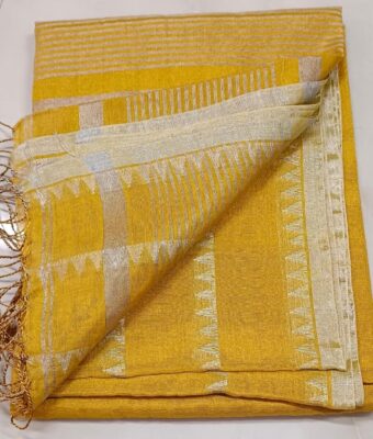 Latest Tissue Temple Border Sarees (23)
