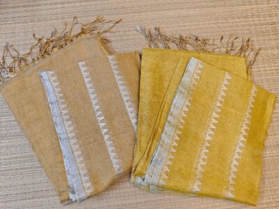 Latest Tissue Temple Border Sarees (8)