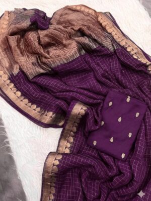 New Arivals Viscose Georgette Sarees (10)