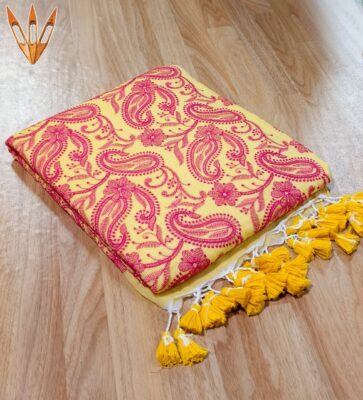 New Design Mul Cotton Chikankari Sarees (15)