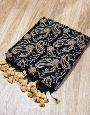 New Design Mul Cotton Chikankari Sarees (17)