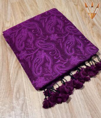 New Design Mul Cotton Chikankari Sarees (2)