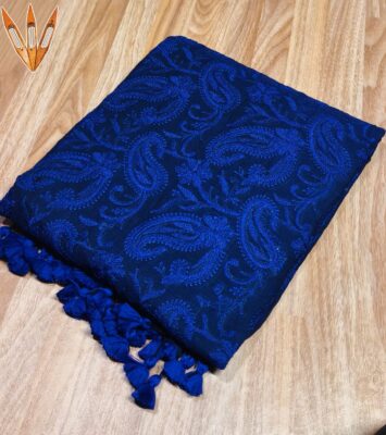 New Design Mul Cotton Chikankari Sarees (20)