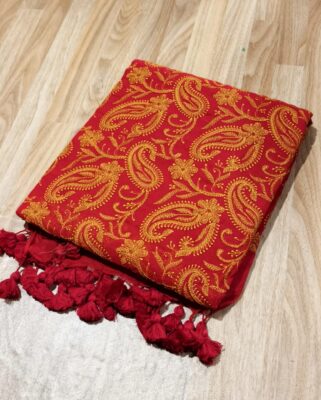 New Design Mul Cotton Chikankari Sarees (27)