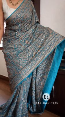 Pure Georgette Sarees With Swarowski Work (12)