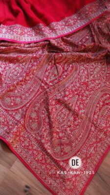 Pure Georgette Sarees With Swarowski Work (18)