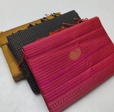 Pure Handloom Double Warp Silk Sarees (2)