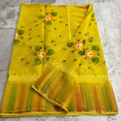Pure Kota Cotton Sarees With Crocia Work (7)