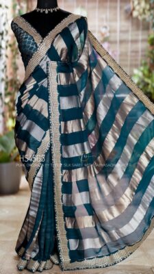Pure Organza By Tissue Sarees (11)