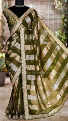 Pure Organza By Tissue Sarees (22)