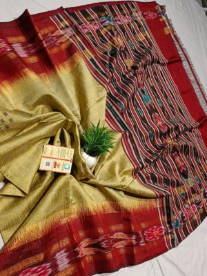 Pure Raw Silk Bandini Sarees (13)