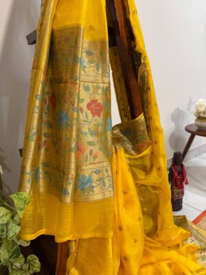 Pure Silk Kota Sarees With Paithani Pallu (11)