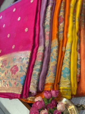 Pure Silk Kota Sarees With Paithani Pallu (2)