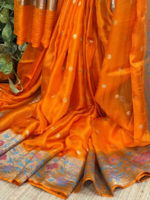Pure Silk Kota Sarees With Paithani Pallu (25)