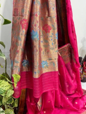 Pure Silk Kota Sarees With Paithani Pallu (29)
