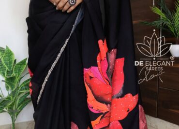 Satin Silk Cutdana Work Sarees (4)