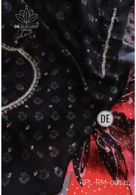 Satin Silk Cutdana Work Sarees (7)