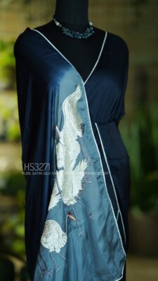 Satin Silk Sarees With Parsigara Handwork (11)