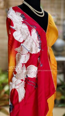Satin Silk Sarees With Parsigara Handwork (23)
