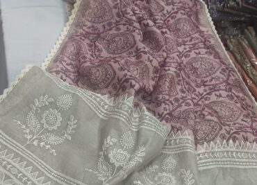 Soft Ajrakh Prints Chanderi Sarees (15)