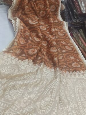 Soft Ajrakh Prints Chanderi Sarees (17)