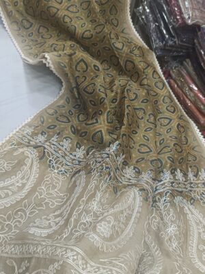Soft Ajrakh Prints Chanderi Sarees (21)