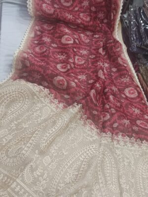 Soft Ajrakh Prints Chanderi Sarees (28)