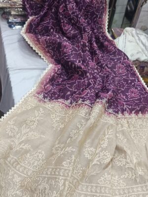 Soft Ajrakh Prints Chanderi Sarees (5)