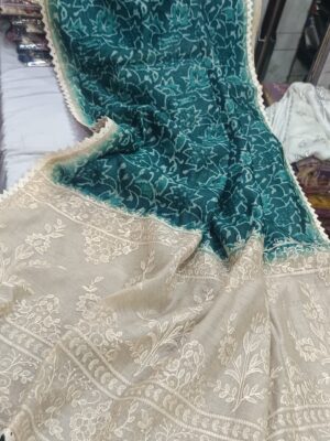 Soft Ajrakh Prints Chanderi Sarees (7)