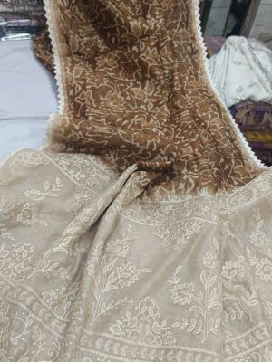 Soft Ajrakh Prints Chanderi Sarees (9)