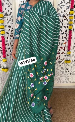 Chanderi Hand Painted Sarees (14)