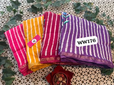 Chanderi Hand Painted Sarees (20)