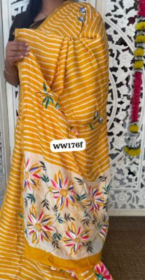 Chanderi Hand Painted Sarees (28)