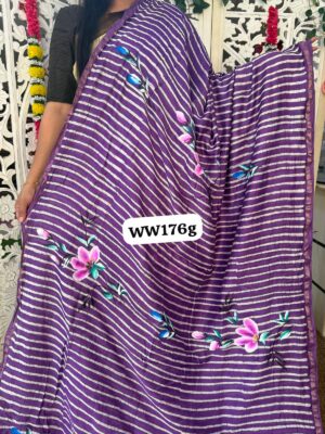 Chanderi Hand Painted Sarees (30)