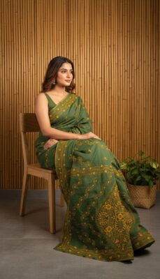 Chanderi Sarees With Blouse (1)