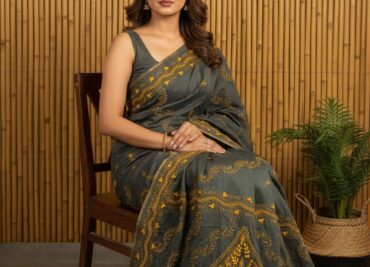 Chanderi Sarees With Blouse (7)