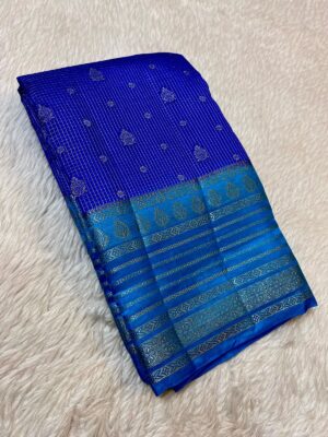 New Arrivals Mysore Silk Sarees With Blouse (3)