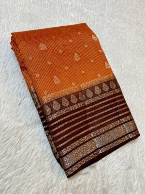 New Arrivals Mysore Silk Sarees With Blouse (4)